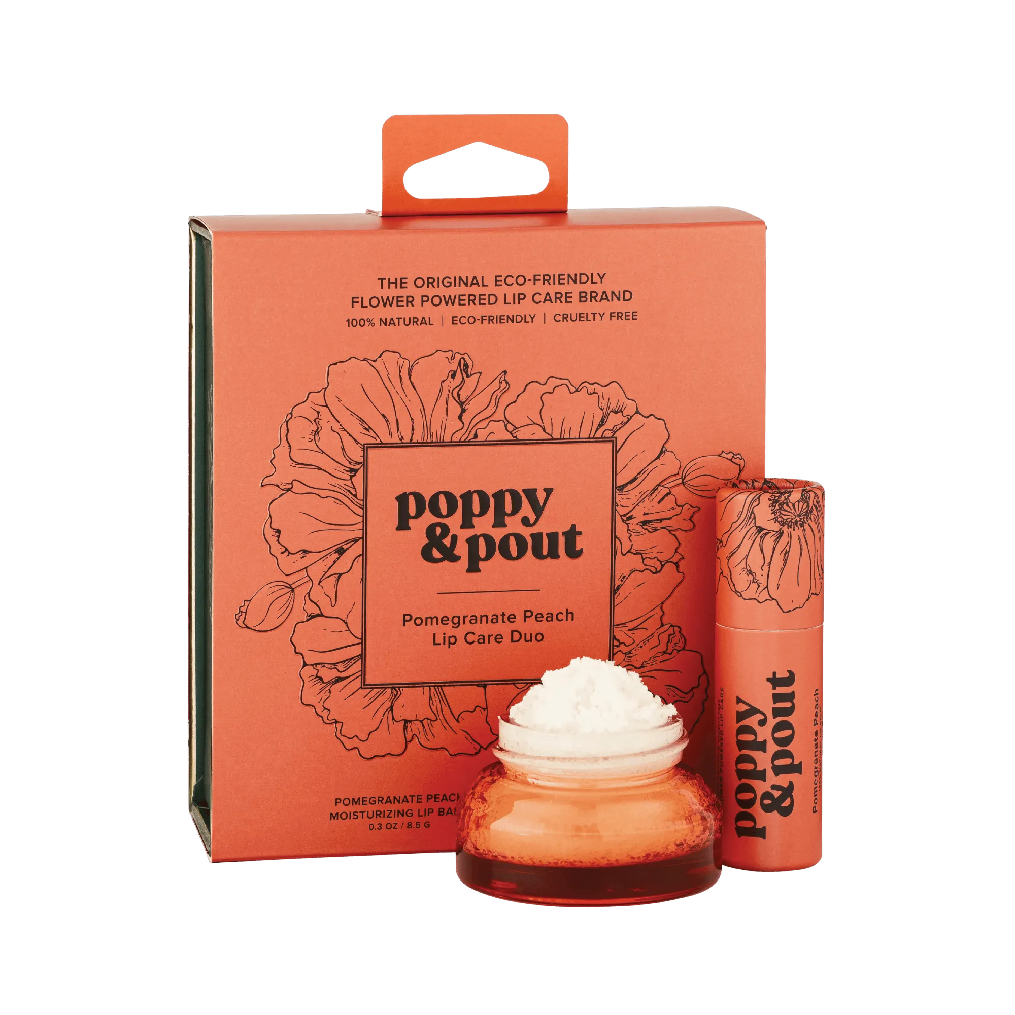 Lip Care Duo - Pomegranate Peach
