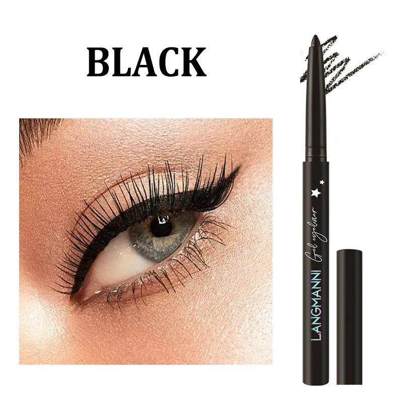Long Lasting Eyeliner Pencil Waterproof Blue Black White