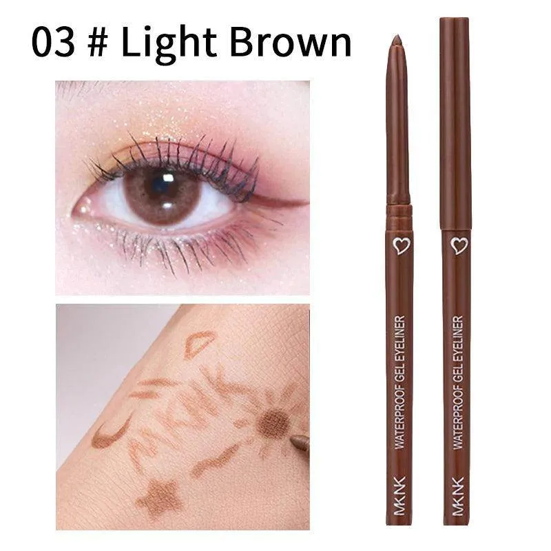 Long Lasting Eyeliner Pencil Waterproof Blue Black White