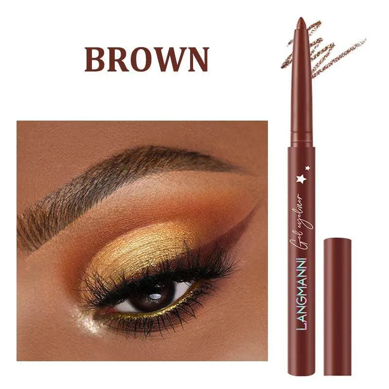 Long Lasting Eyeliner Pencil Waterproof Blue Black White
