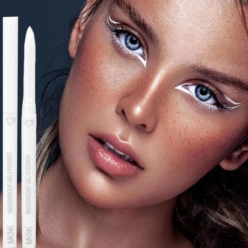 Long Lasting Eyeliner Pencil Waterproof Blue Black White