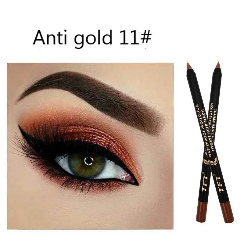 Long Lasting Eyeliner Pencil Waterproof Blue Black White