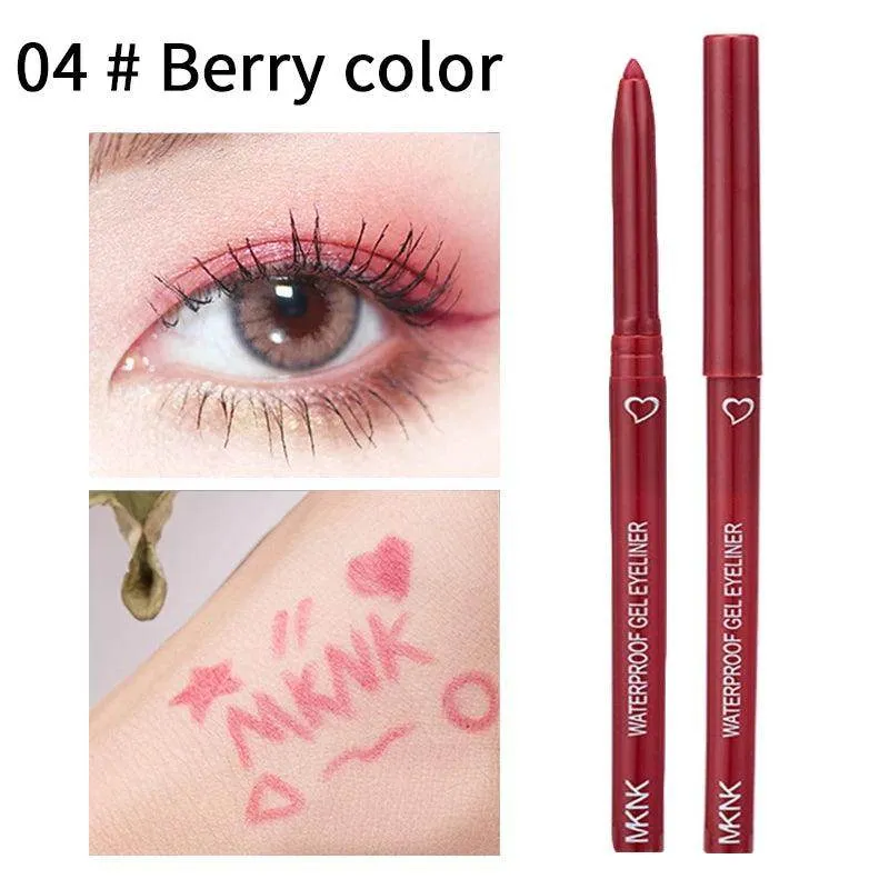 Long Lasting Eyeliner Pencil Waterproof Blue Black White