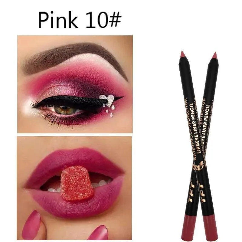 Long Lasting Eyeliner Pencil Waterproof Blue Black White