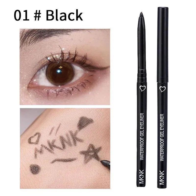 Long Lasting Eyeliner Pencil Waterproof Blue Black White