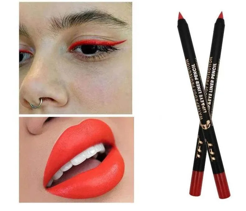 Long Lasting Eyeliner Pencil Waterproof Blue Black White