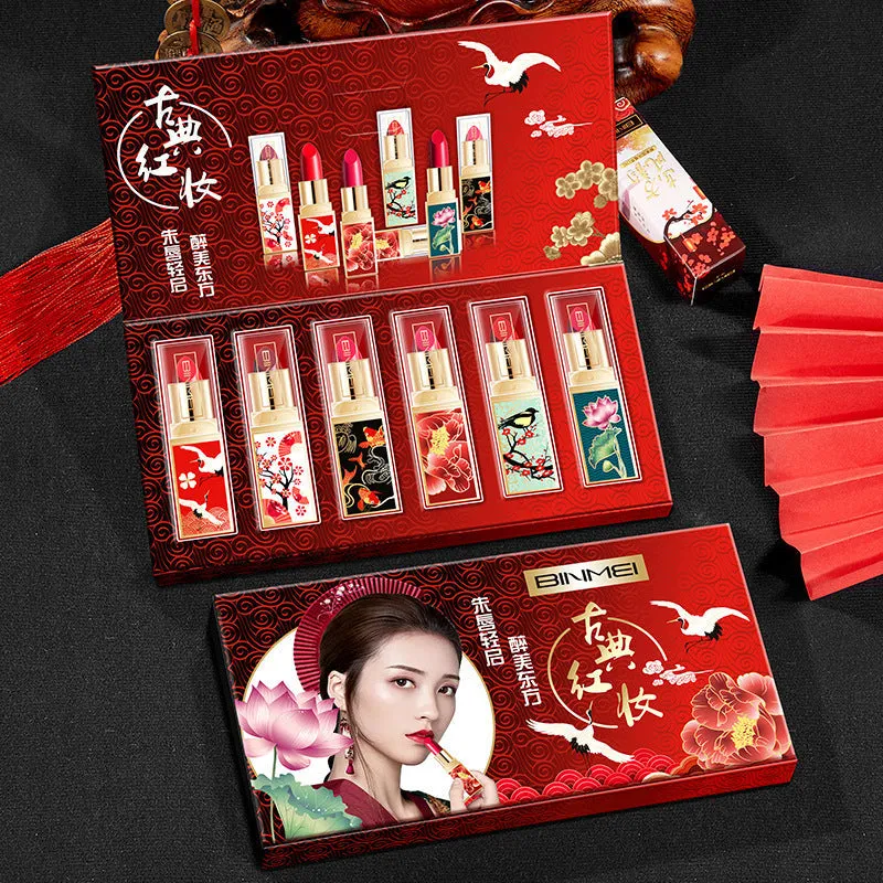 Long Time Missing Ancient Style Series Matte Lipstick Set Valentine's Day Gift