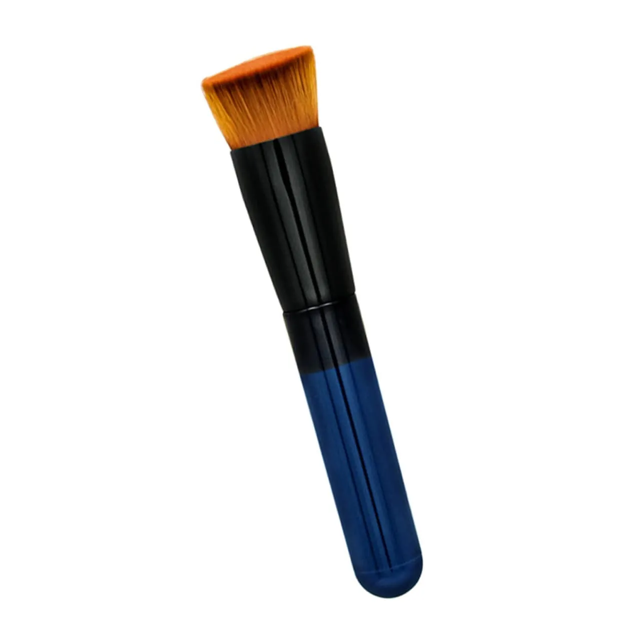 Loose Powder Brush with Angled Flat Multi-functional Makeup Brush for Foundation Blush and Setting for and Blending Portable Design for Easy Application