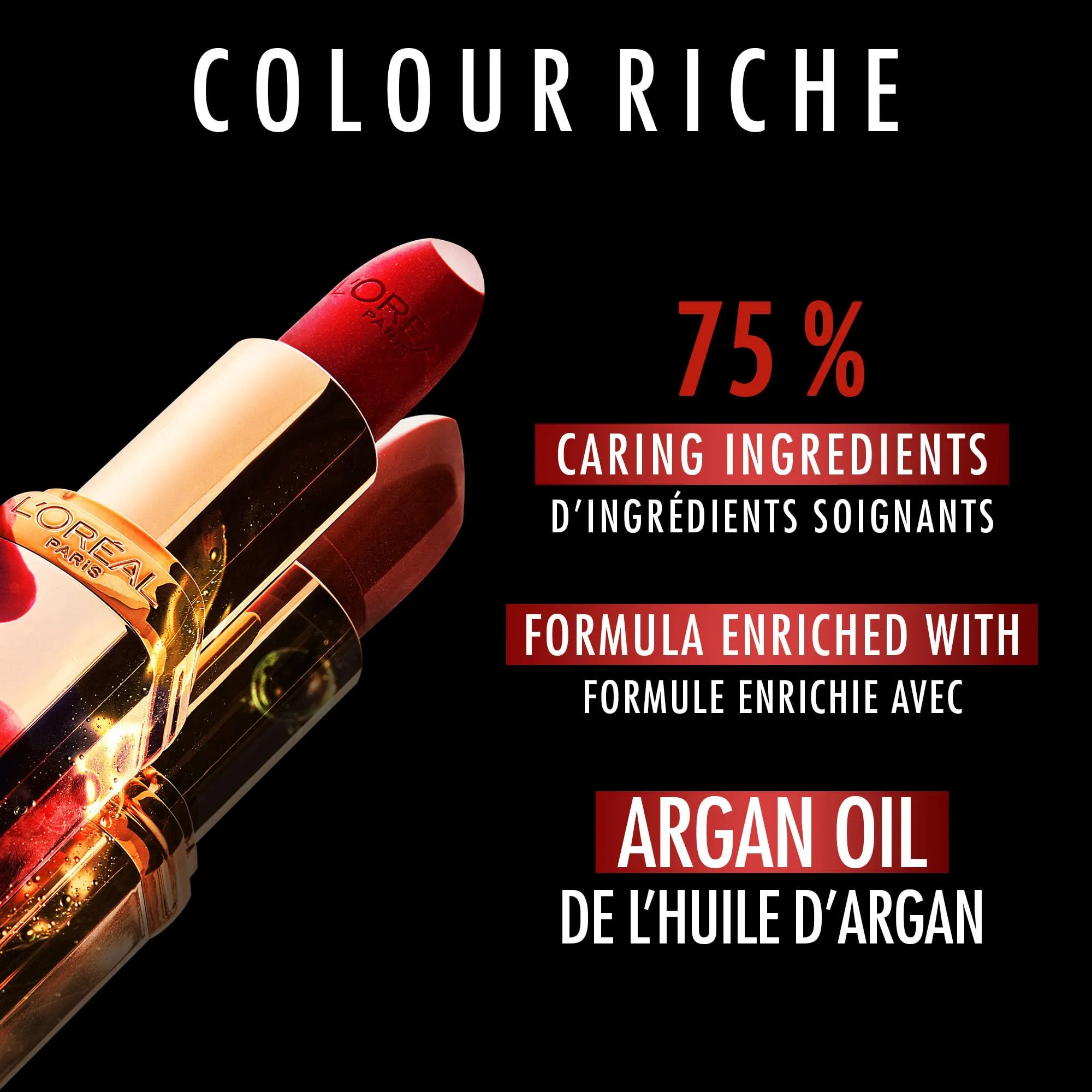L’Oréal Paris Colour Riche Original Satin Lipstick, Hydrating Formula with Vitamin E & Argan Oil, Cinnamon Toast, 0.13 oz.