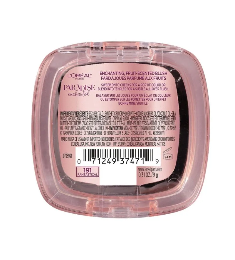 L'Oréal Paris Paradise Enchanted Fruit-Scented Blush Makeup Fantastical (191)