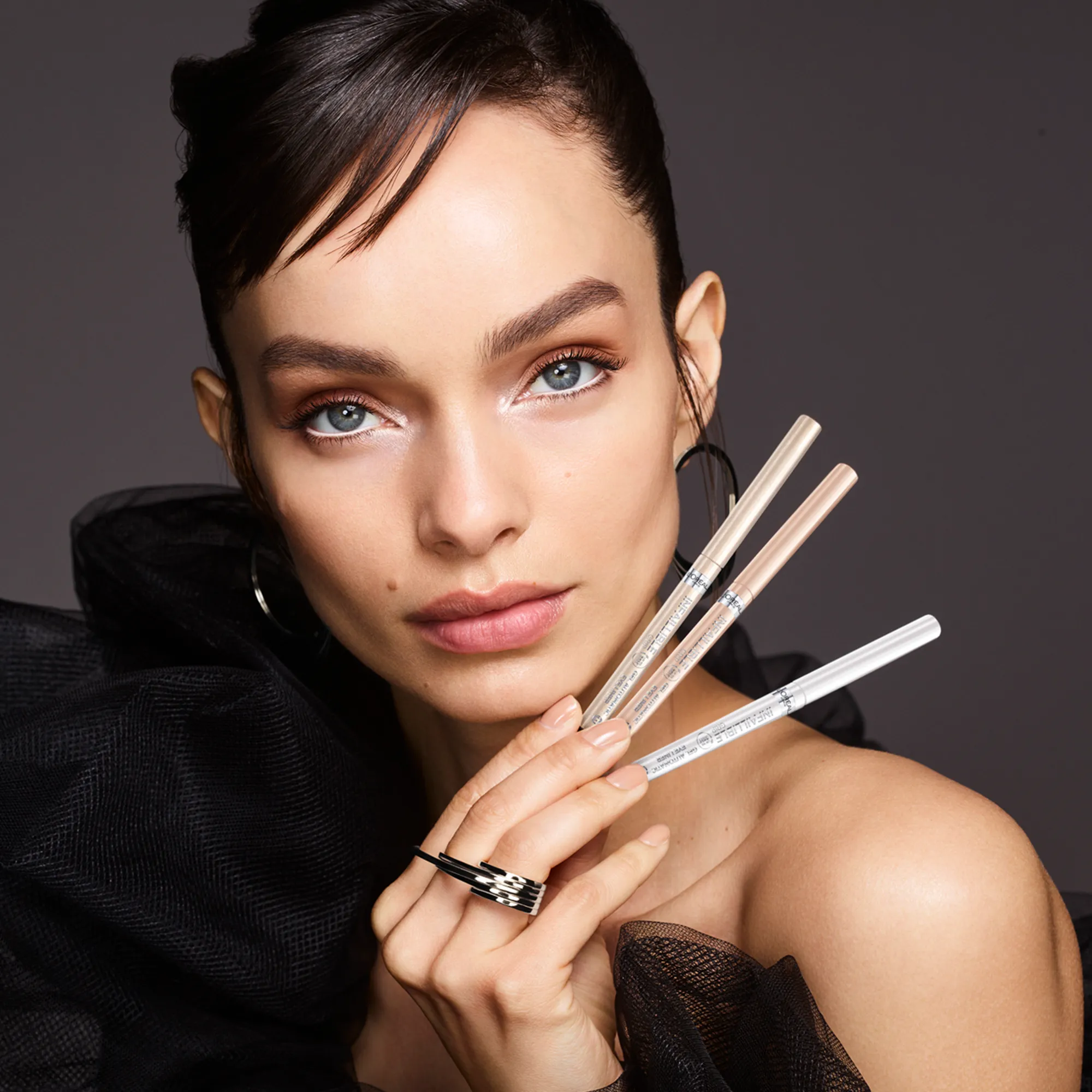Loreal Infallible Gel Grip Meta 09 Polar White Eyeliner