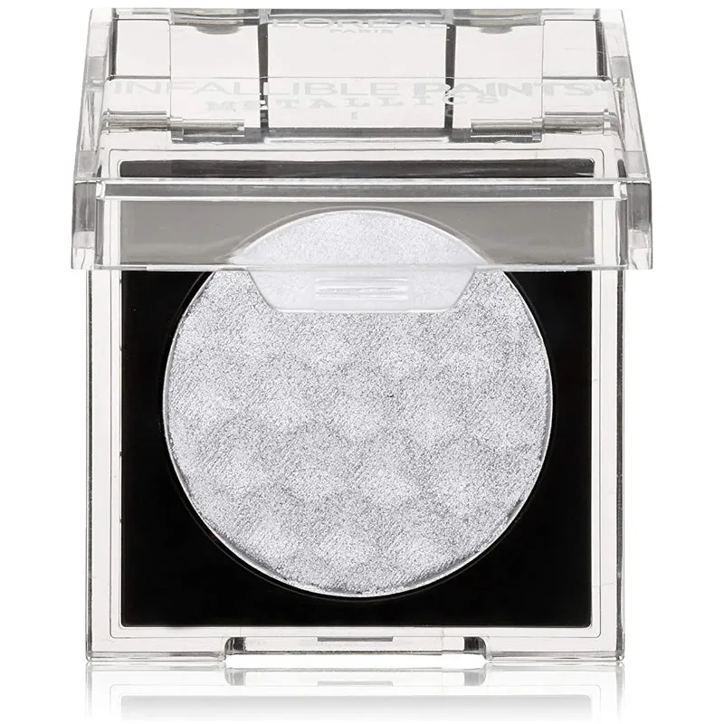 L'OREAL - Infallible Paints Metallics Eyeshadow, Aluminum Foil -  0.09 oz. (2.8 g)