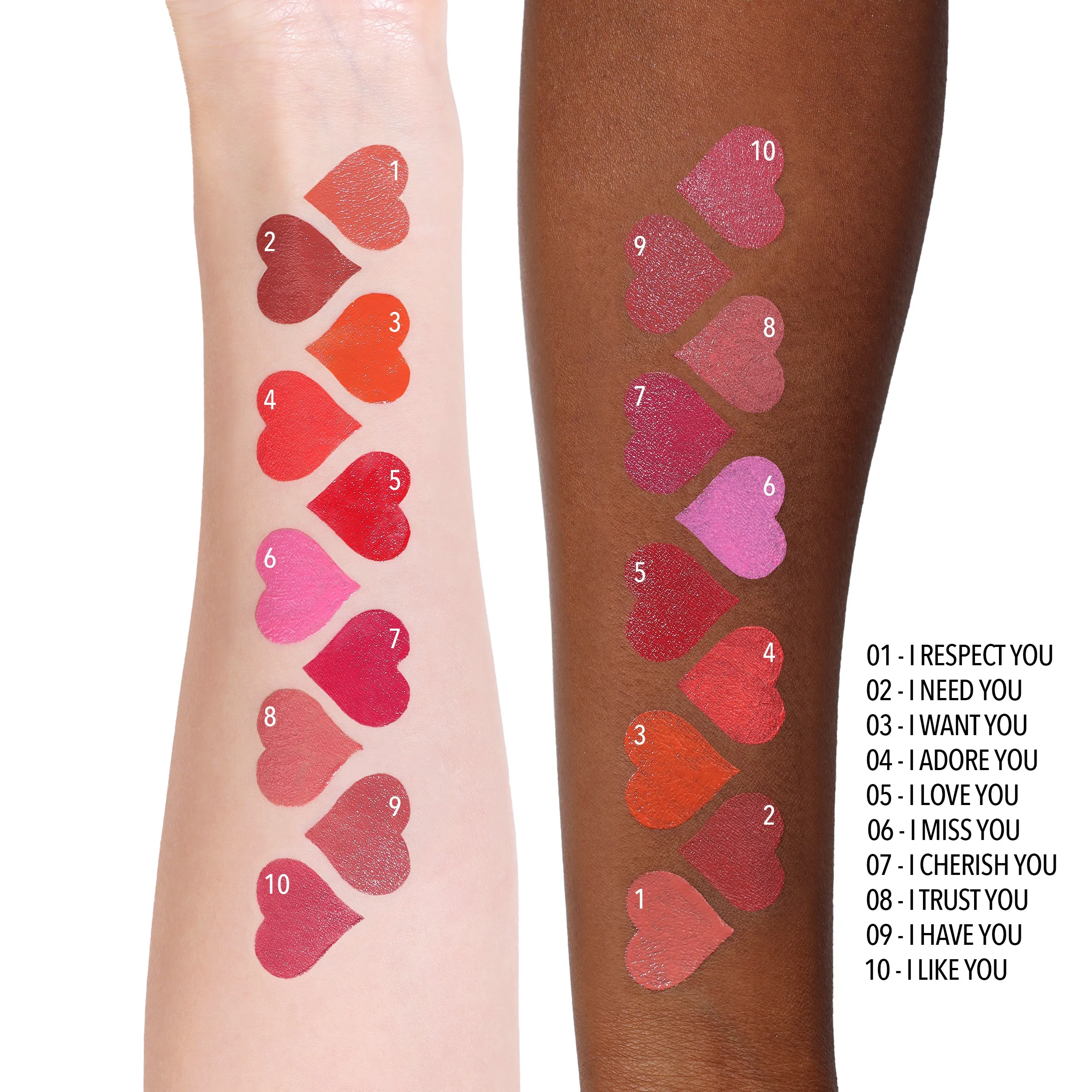 Loveheat Cream Blush Bundle (001-010)