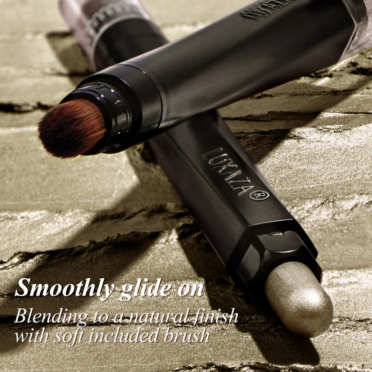 Luxaza - Magic Color Eyeshadow Stick #178 - Avocado Shimmer