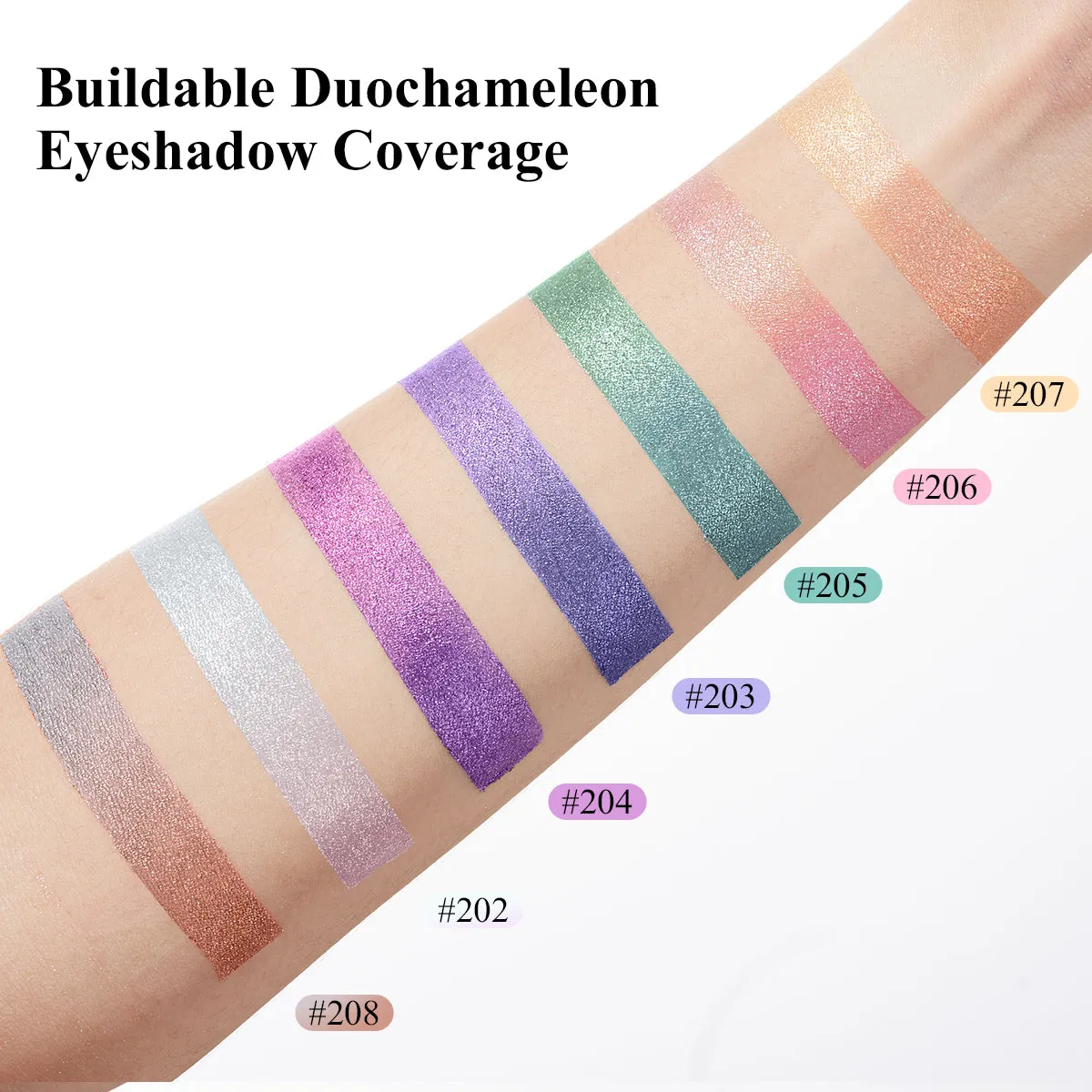 Luxaza - Multichrome Eyeshadow Stick #203 - Deep Wisteria