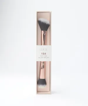 Luxie 184 Duo-End Blush Brush