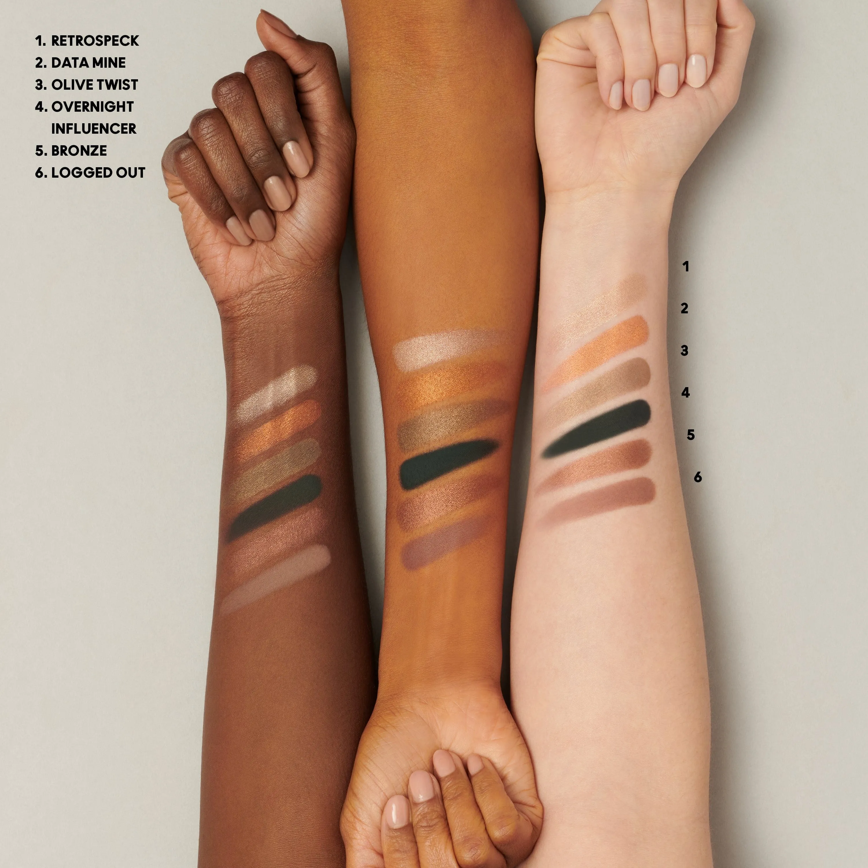 MAC Connect In Colour Eye Shadow Palette: Bronze Influence