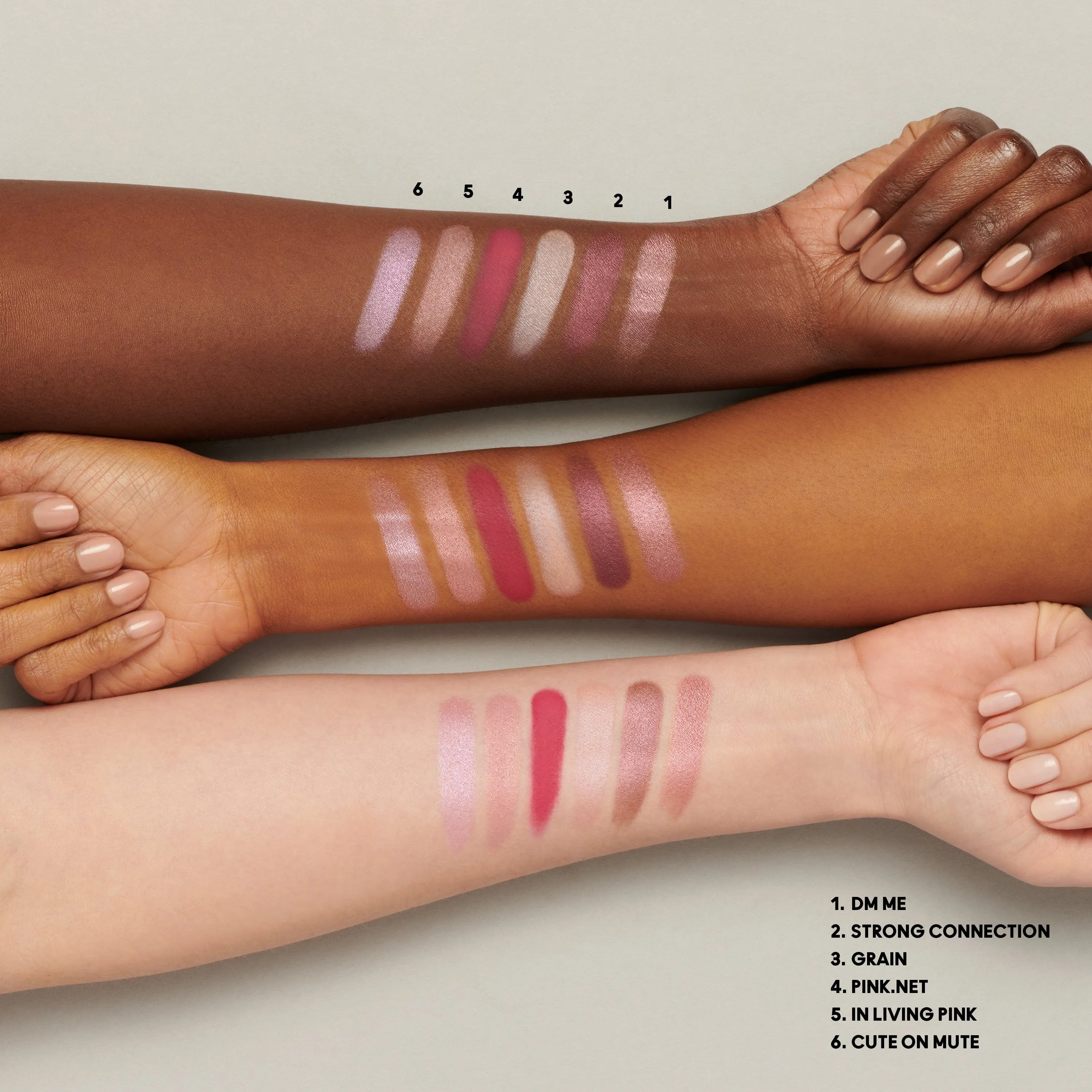MAC Connect In Colour Eye Shadow Palette: Rose Lens