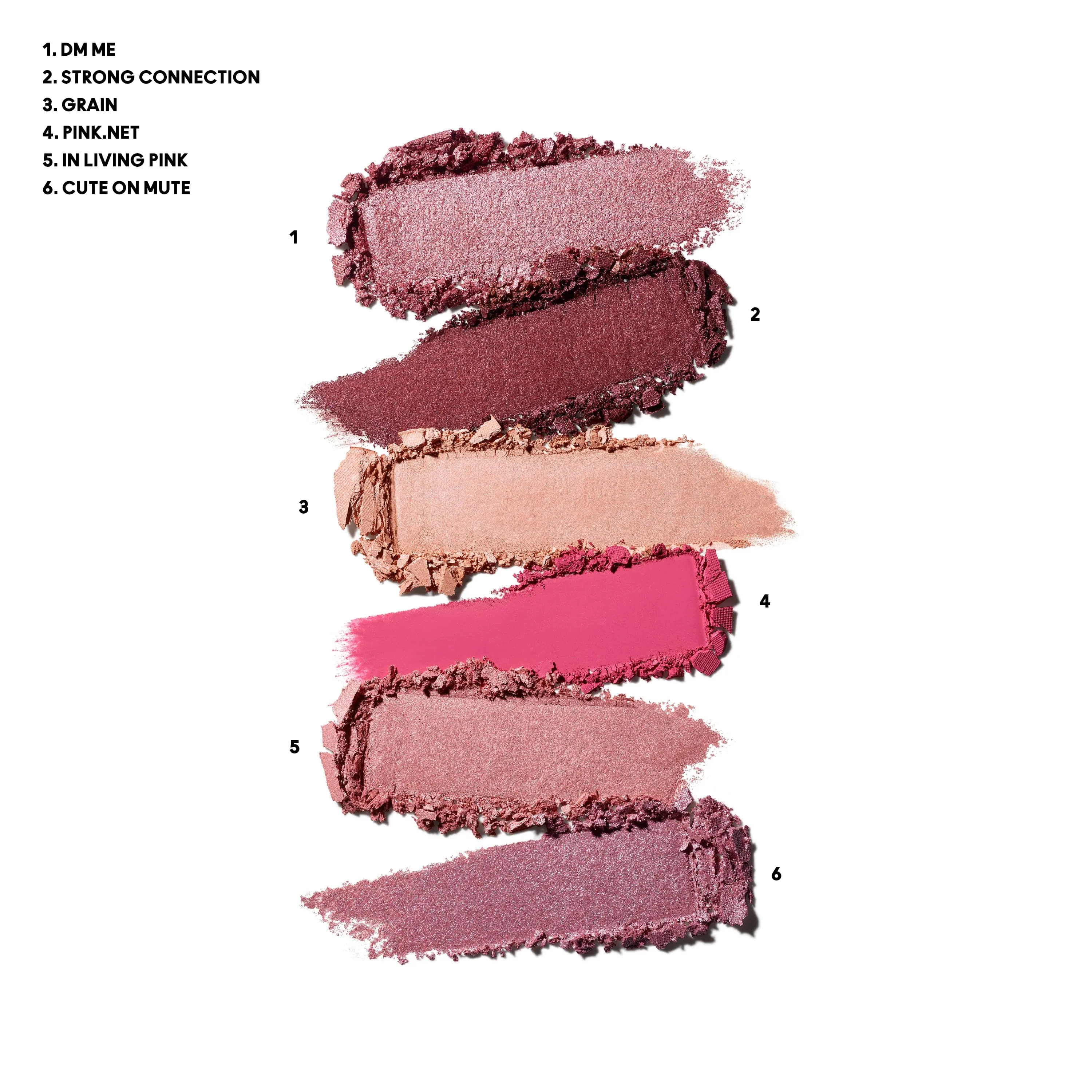MAC Connect In Colour Eye Shadow Palette: Rose Lens