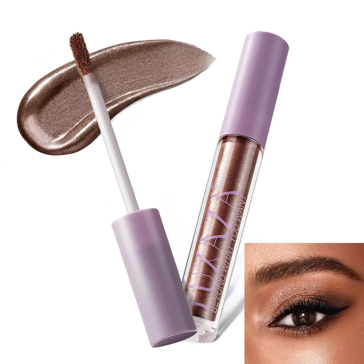 Magic Color Liquid Eyeshadow-01-Chipmunk Shimer