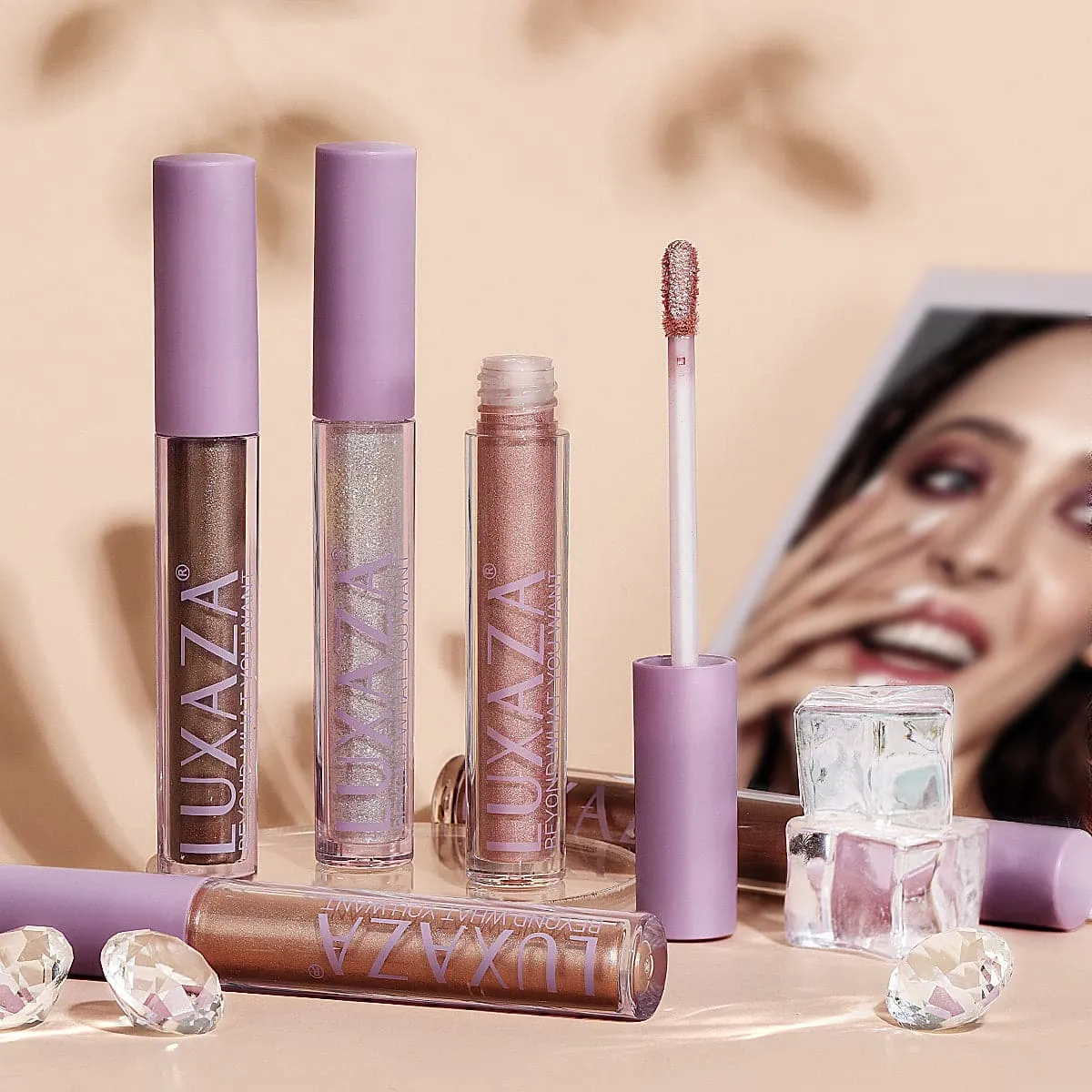 Magic Color Liquid Eyeshadow-01-Chipmunk Shimer