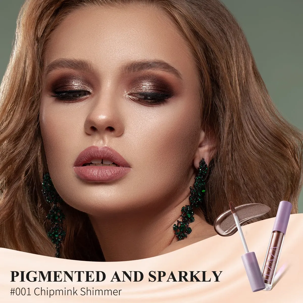 Magic Color Liquid Eyeshadow-01-Chipmunk Shimer