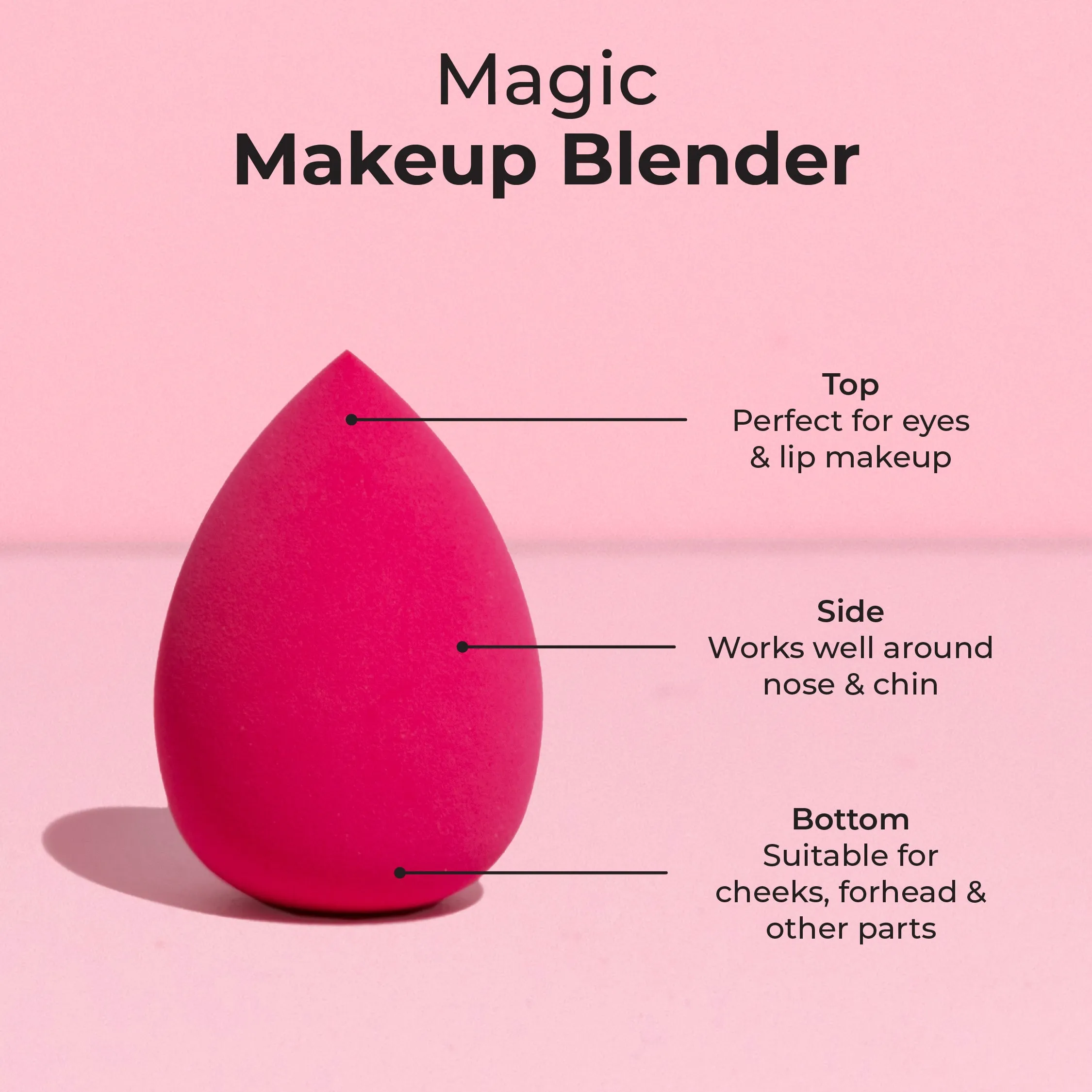 Magic Makeup Blender with Hard Case