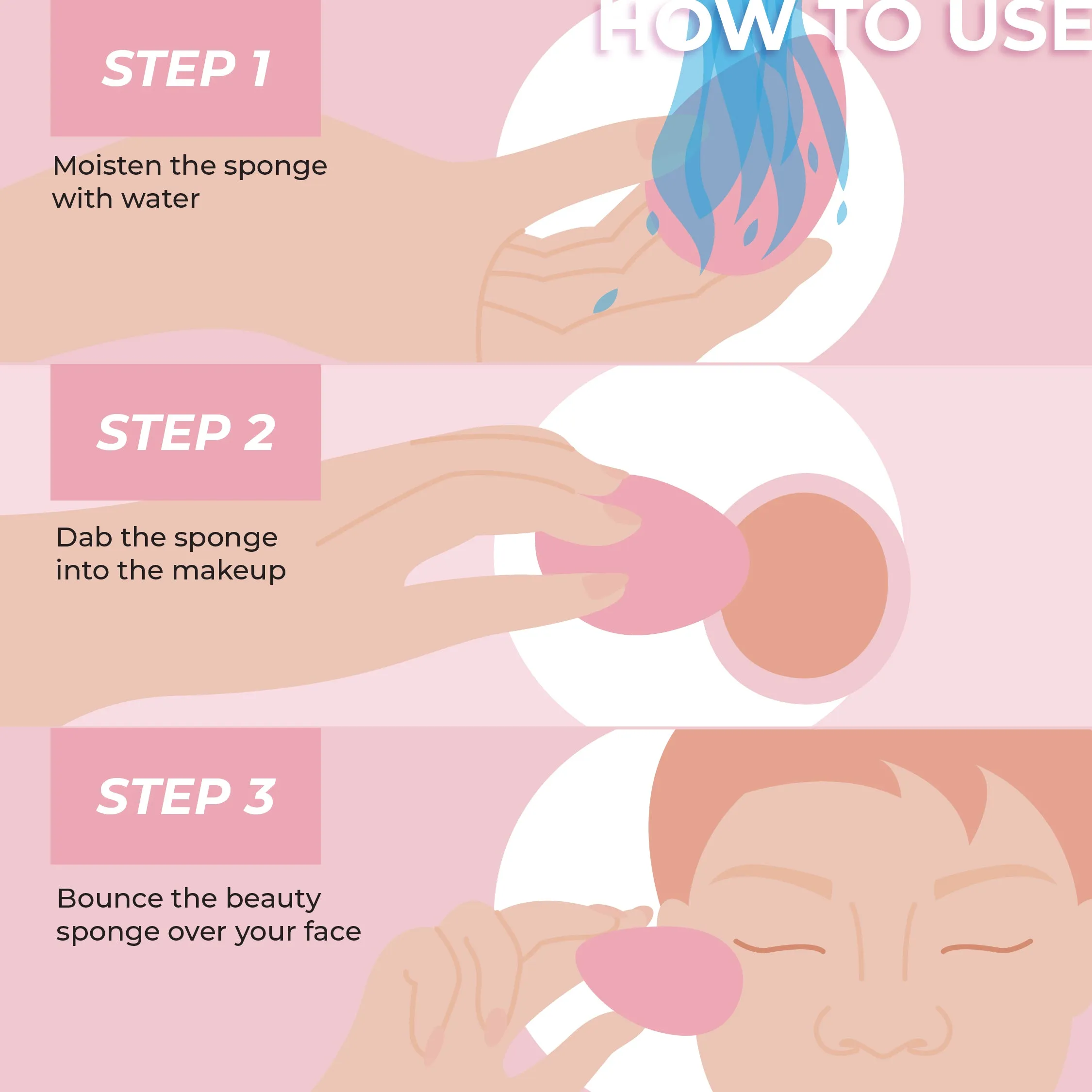 Magic Makeup Blender with Hard Case
