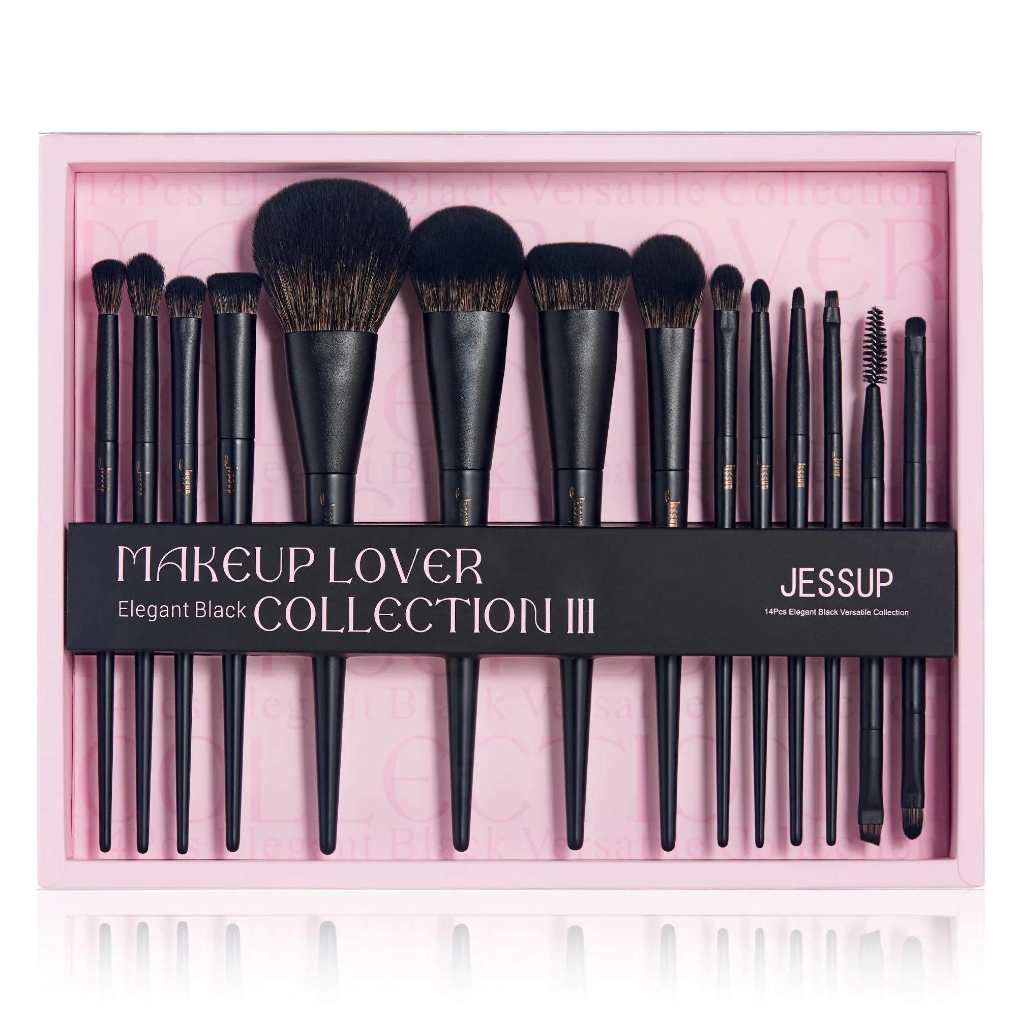 Makeup Brush Gift Set Matt Black T336-G