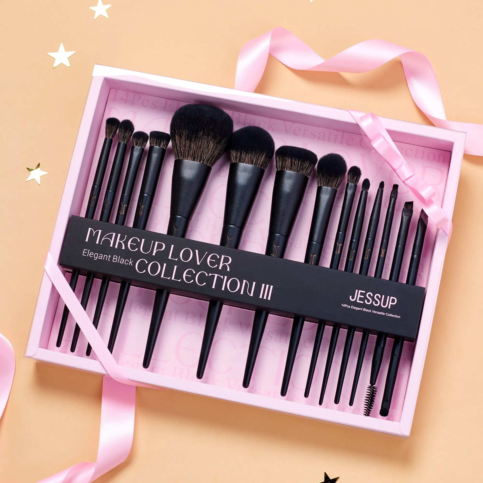 Makeup Brush Gift Set Matt Black T336-G