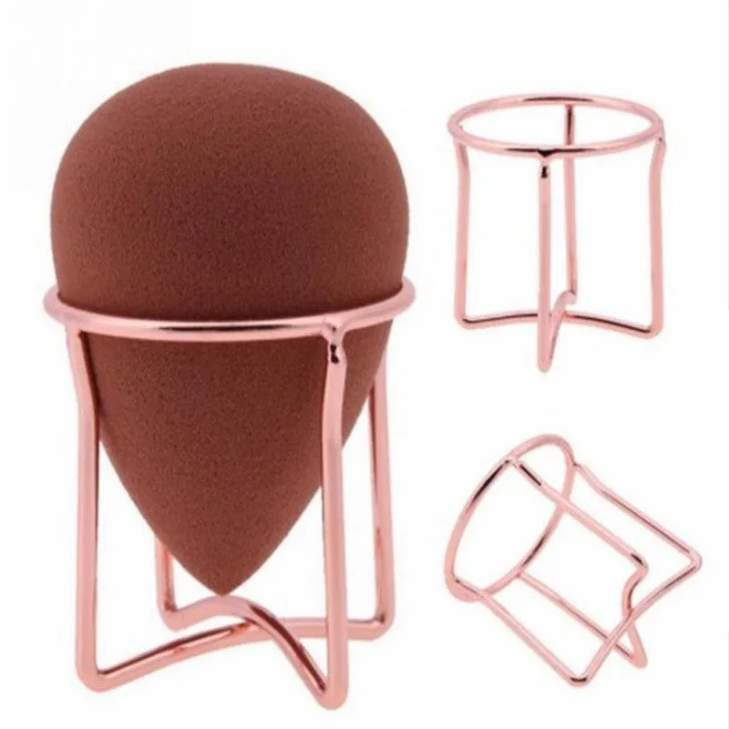 Makeup Puff Rack Sponge Holder Beauty Makeup Powder Puff Blender Storage Rack Sponge Drying Stand Holder