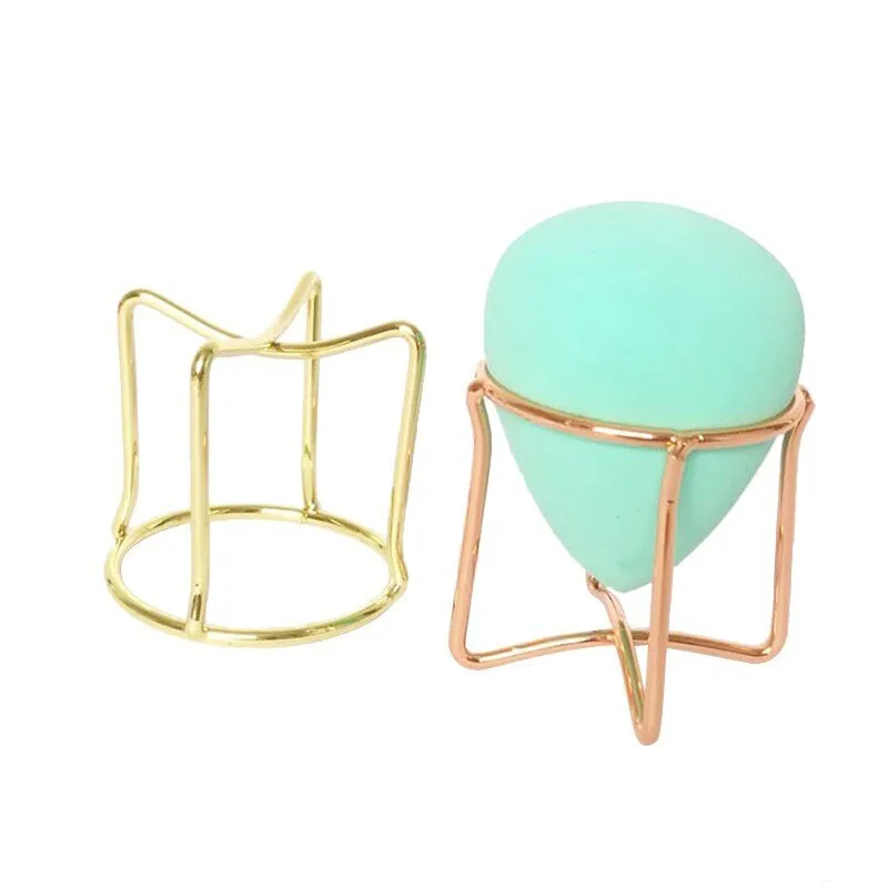 Makeup Puff Rack Sponge Holder Beauty Makeup Powder Puff Blender Storage Rack Sponge Drying Stand Holder