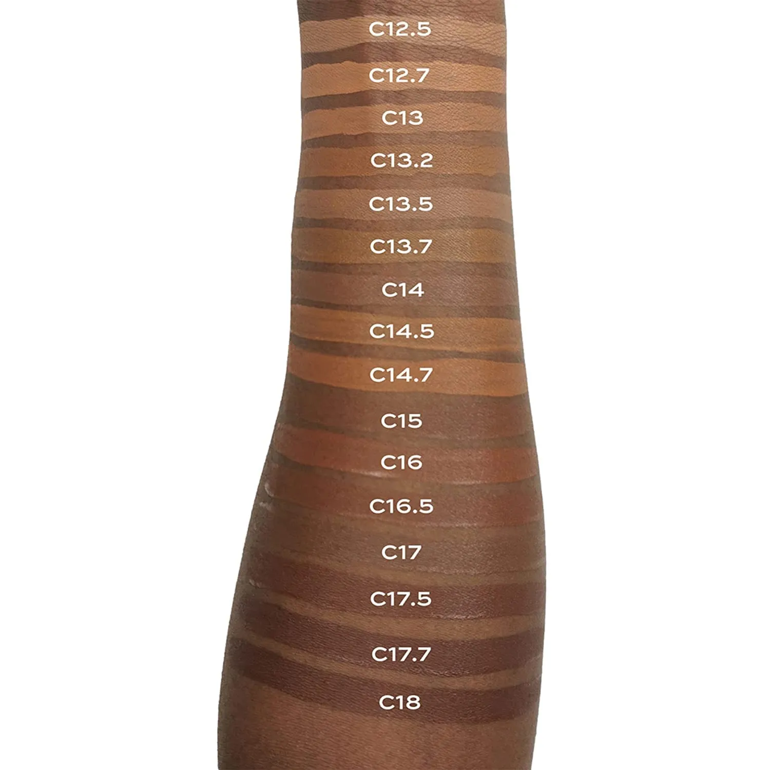 Makeup Revolution Conceal and Define Foundation, Full Coverage & Matte Finish, F13.2 for Dark Skin Tones, Vegan & Cruelty-Free, 0.7 Fl Oz