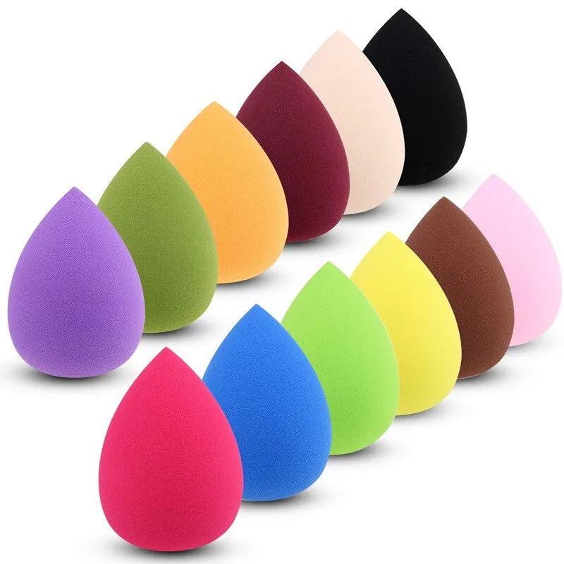 Makeup Sponge Blender Beauty Foundation Blending Sponge for Liquid,Cream,Powder,Multi-colored Makeup Sponge Original Blenders