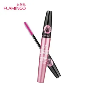 Mascara Brand FLAMINGO 4D graceful extremely Lengthening 4D Stereoscopic Slender Curled Mascara