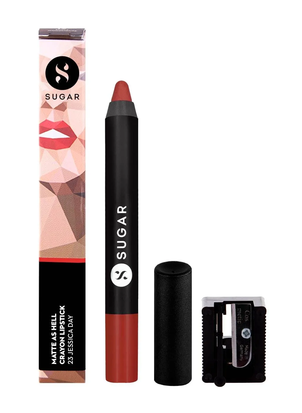 Matte As Hell Crayon Lipstick - 23 Jessica Day