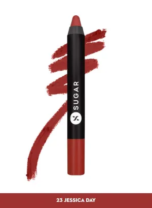 Matte As Hell Crayon Lipstick - 23 Jessica Day