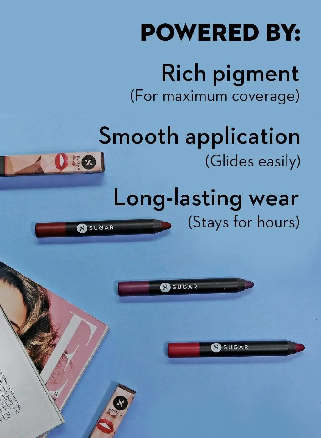 Matte As Hell Crayon Lipstick - 23 Jessica Day