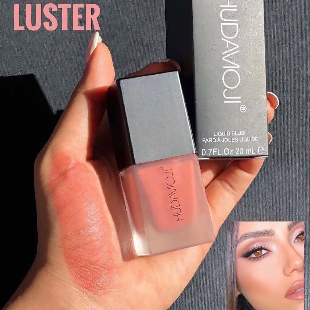 Matte Velvet Liquid Blush Waterproof Cheek Blusher Natural Lasting Moisturizer Gel Creamy Rouge Face Contouring Brightening Tone Blush
