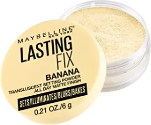 Maybelline Banana Powder Loose Setting Face Powder, Shade 10, 0.21 Ounce