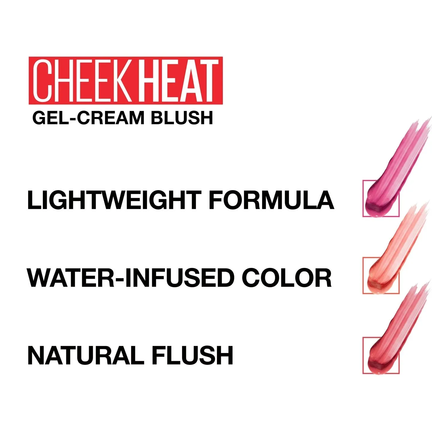 Maybelline Cheek Heat Gel Cream Blush - Fuchsia Spark