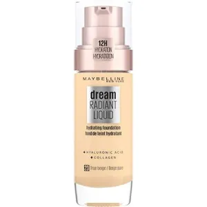 Maybelline dream Radiant Liquid Medium Coverage Hydrating Makeup, Lightweight Liquid Foundation, Alabaster, 1 Fl. Oz