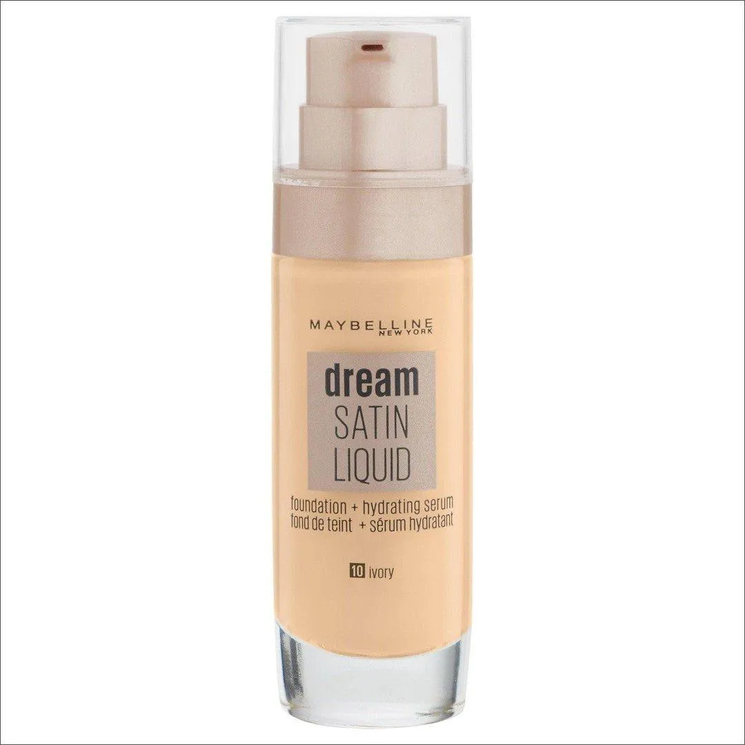 Maybelline Dream Satin Liquid Foundation - 10 Ivory
