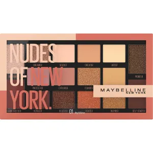MAYBELLINE - Eyestudio Nudes of New York 16 Pan Eyeshadow Palette - 0.63 oz (18 g)