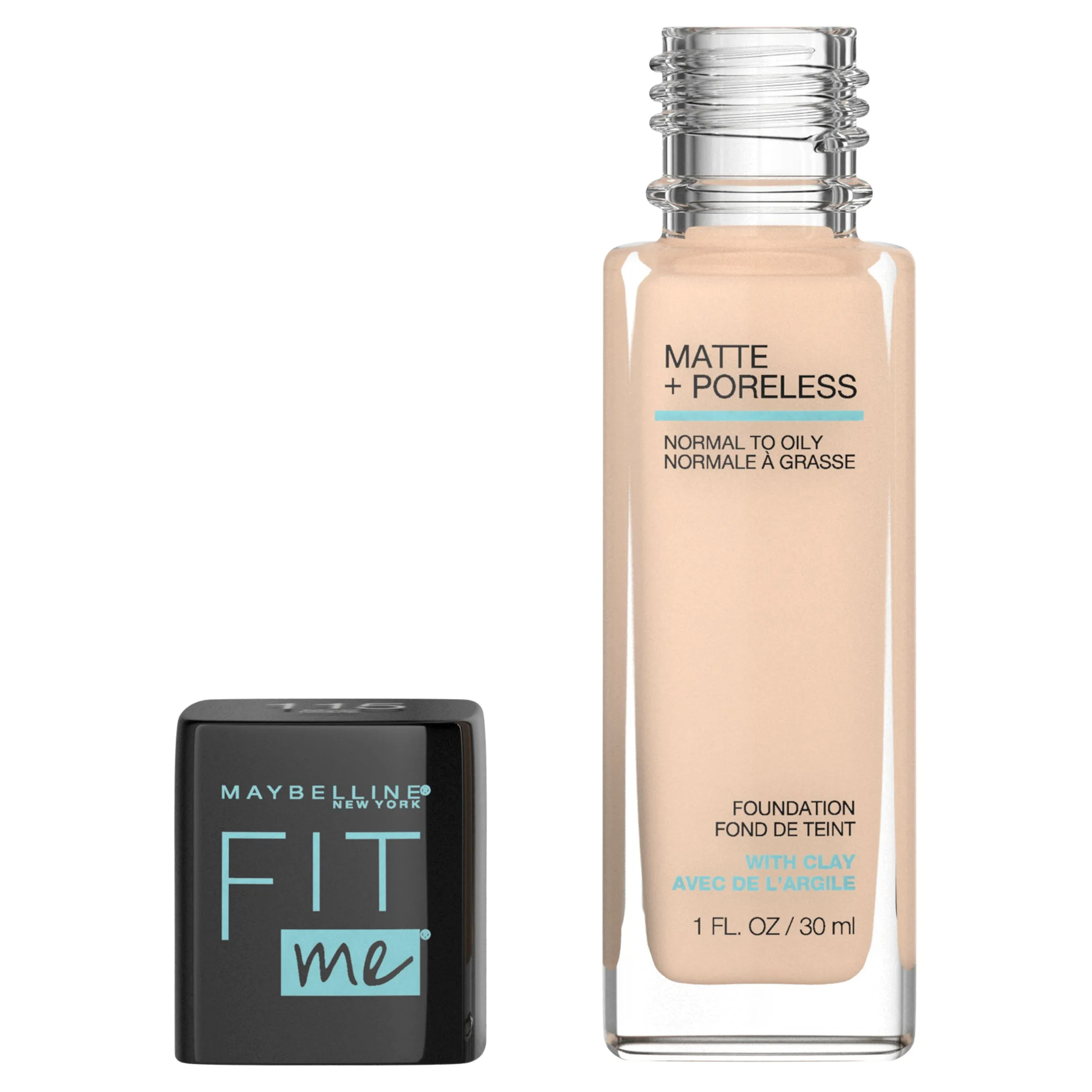 Maybelline Fit Me Matte & Poreless Mattifying Liquid Foundation - Ivory 115