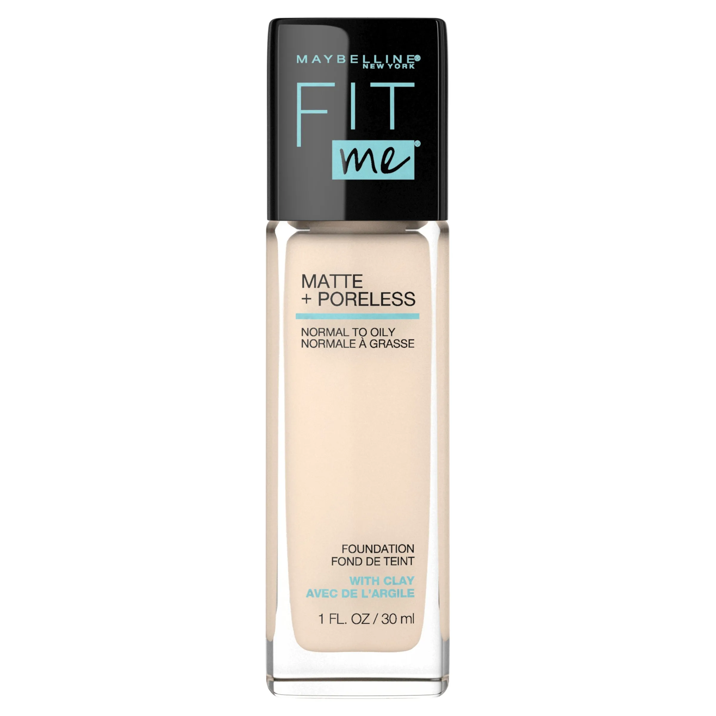 Maybelline Fit Me Matte & Poreless Mattifying Liquid Foundation - Porcelain 110