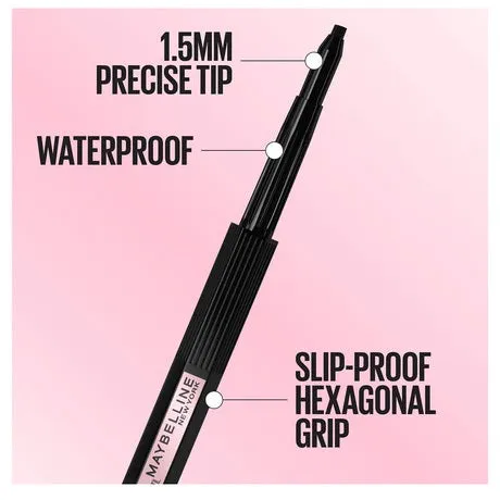 MAYBELLINE Hyper Easy No Slip Eyeliner Pencil - Black