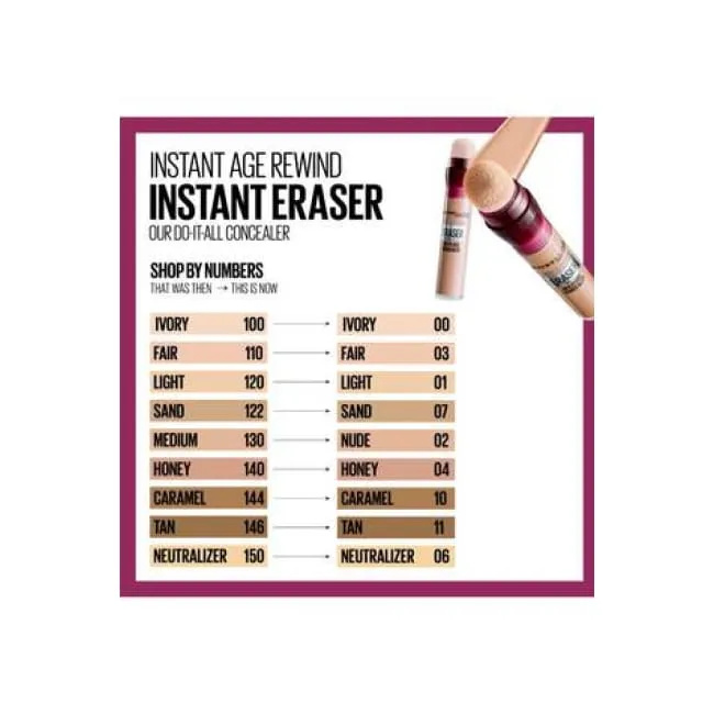 Maybelline Instant Age Rewind Eraser Multi-Use Concealer - Caramel 10