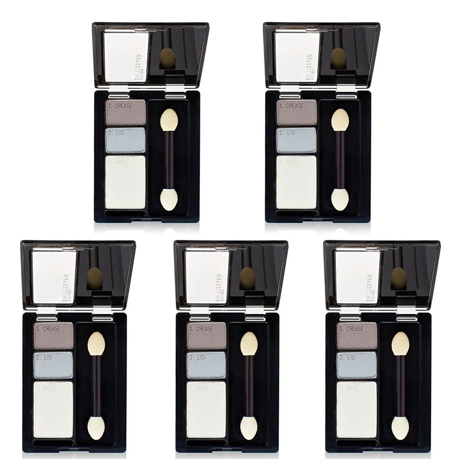 Maybelline New York Expert Wear Eyeshadow Trios, Impeccable Greys Choose Your Pa