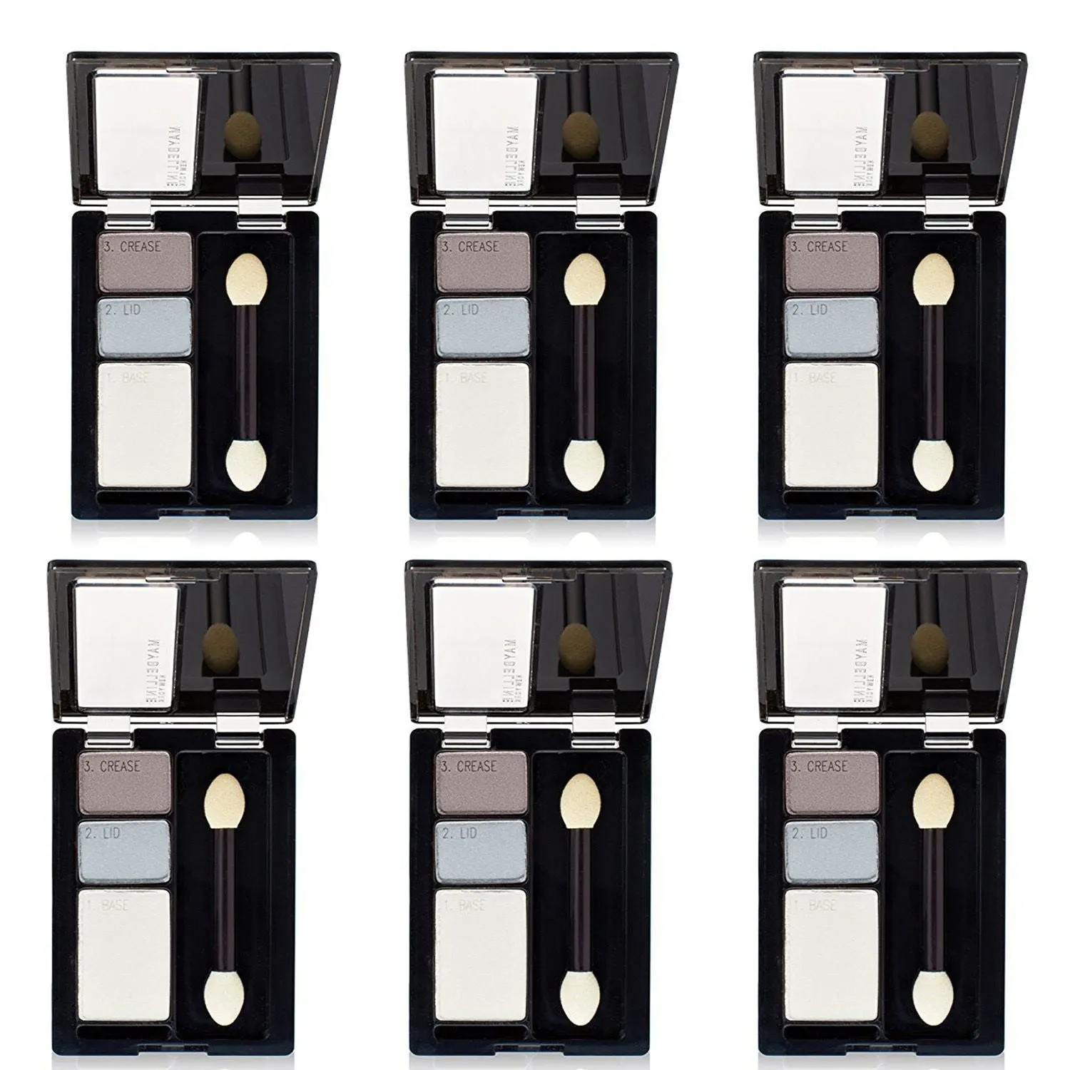 Maybelline New York Expert Wear Eyeshadow Trios, Impeccable Greys Choose Your Pa